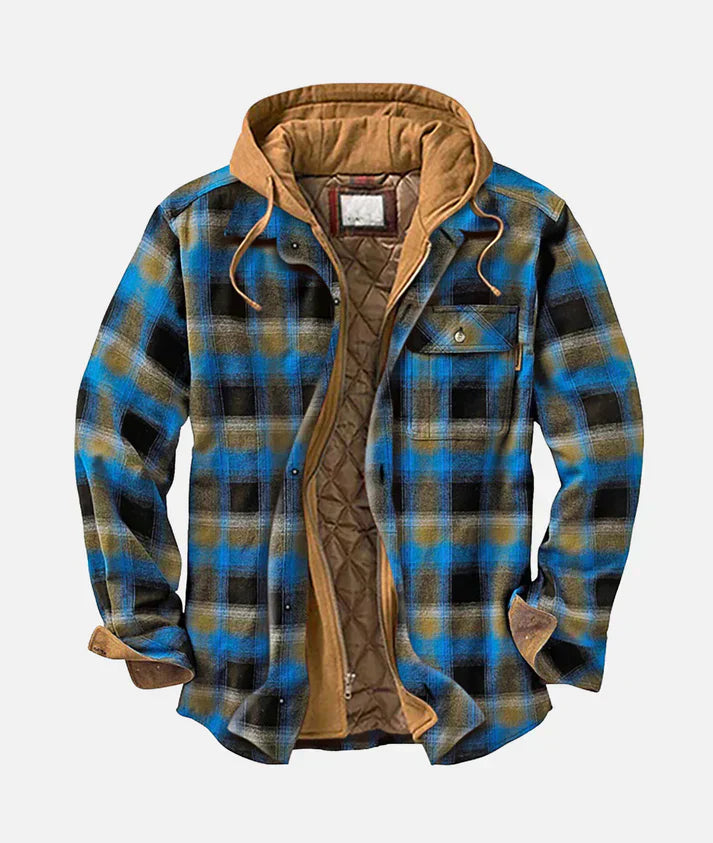 Charles | Patchwork check blazer