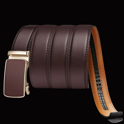 Arvid™ | Leather Ratchet Belt for Men