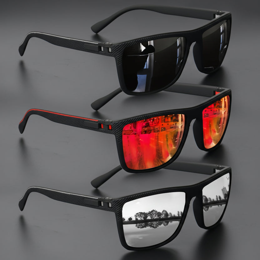 Dave™ | Stylish Square Polarized Sunglasses With UV400 Protection