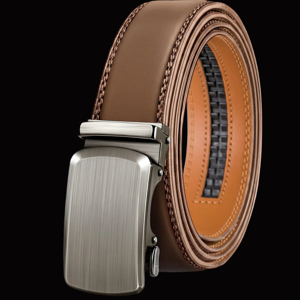 Gael™ | Leather Ratchet Belt for Men