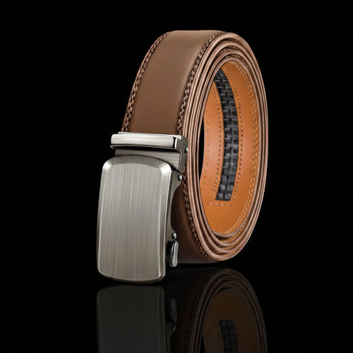 Gael™ | Leather Ratchet Belt for Men