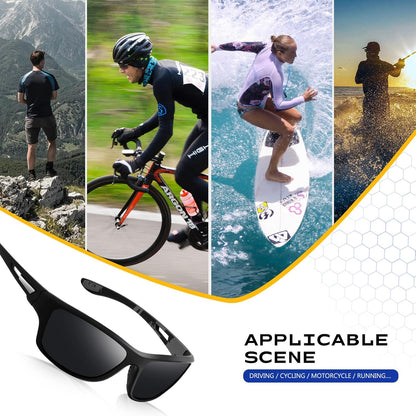 Suoso - Polarized Sports Sunglasses