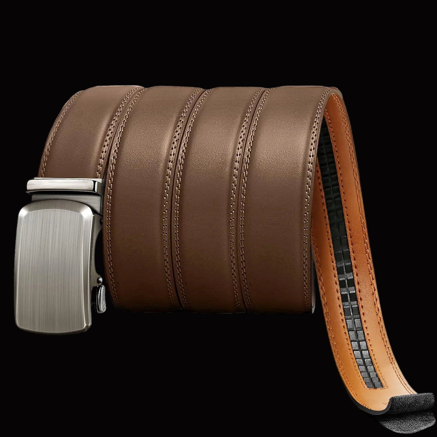 Gael™ | Leather Ratchet Belt for Men