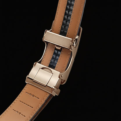 Arvid™ | Leather Ratchet Belt for Men