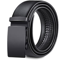 Pure black: Square buckle