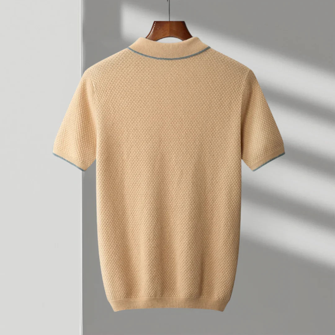 Aries - cashmere polo shirt