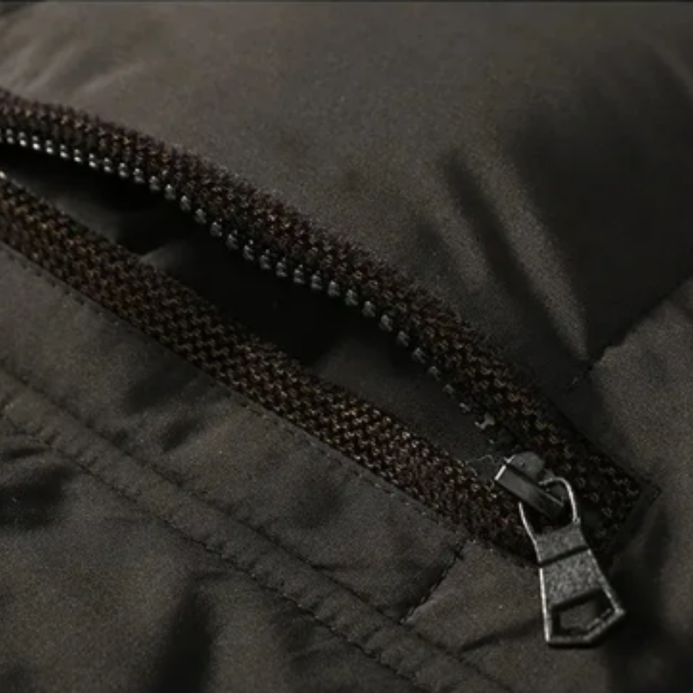 Scott | Stylish Winter Jacket in Quilted Fleece