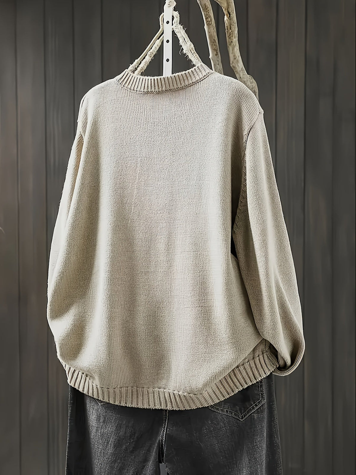 Women's Button-Accent Cardigan, Relaxed Fit | Timeless Layering Piece, One Size | 9 Colorways