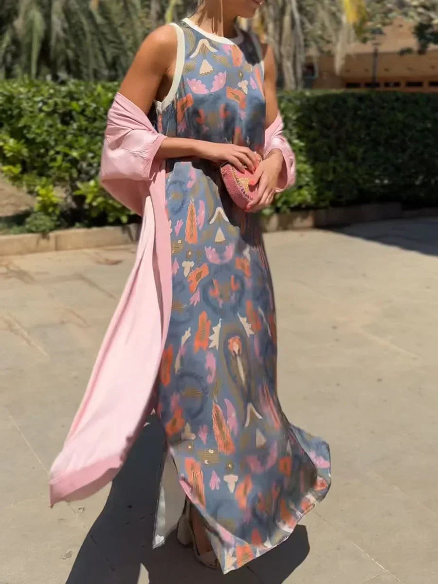 Delly™ | Boho Chic Two-Piece Dress