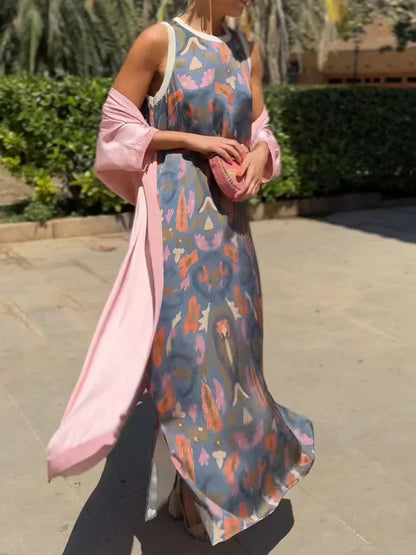 Delly™ | Boho Chic Two-Piece Dress