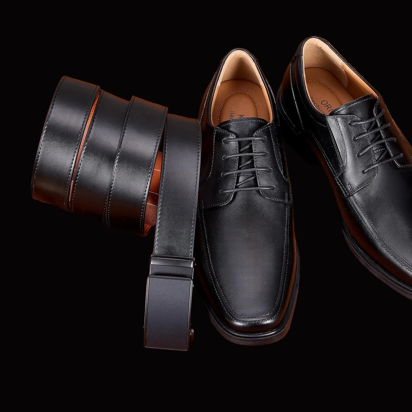 Dimitri™ | Leather Ratchet Belt for Men