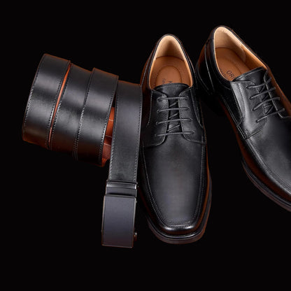 Dimitri™ | Leather Ratchet Belt for Men