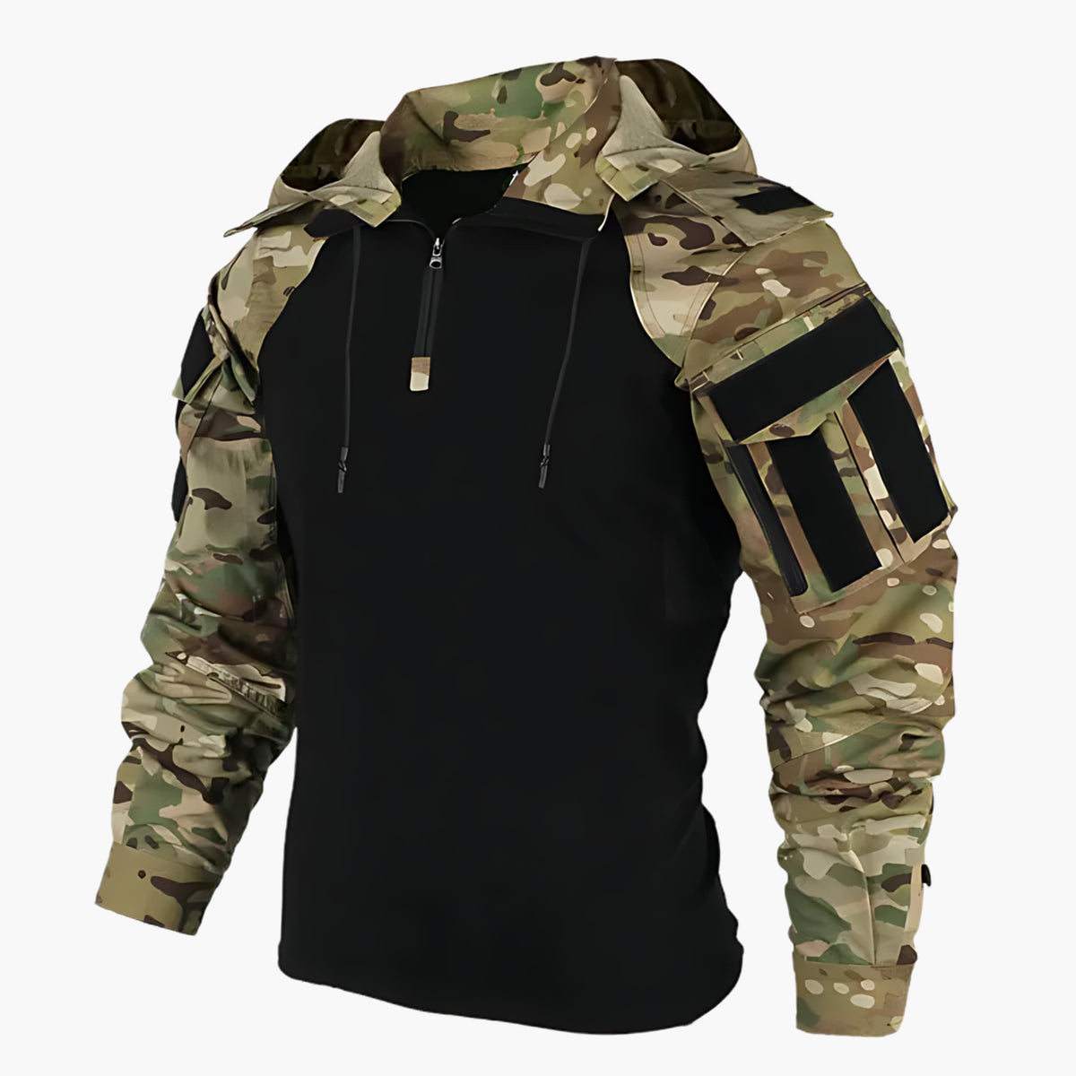 Gabriel | Herren Windjacke mit Kapuze und Armtaschen — Outdoor-Windbreaker in 4 Farben M–3XL | Westmere