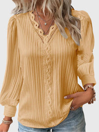 Andrea | Womens Pullover Blouse with Tailored Silhouette | Easy Care, Dress Up or Down | Black, Blue, Green and More S-4XL