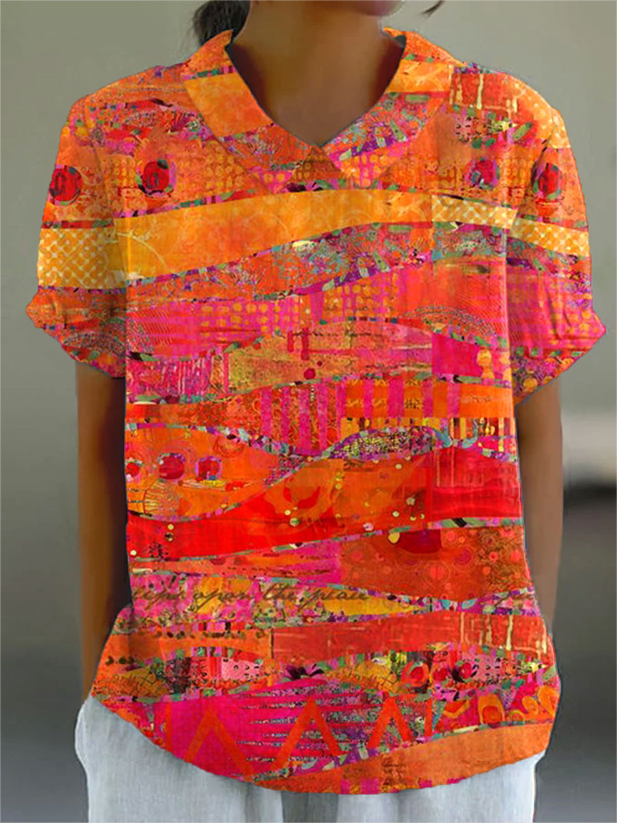 Isla™ | Abstract Print Shirt