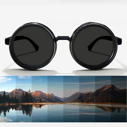 Crimson™ | Adjustable Black Sunglasses
