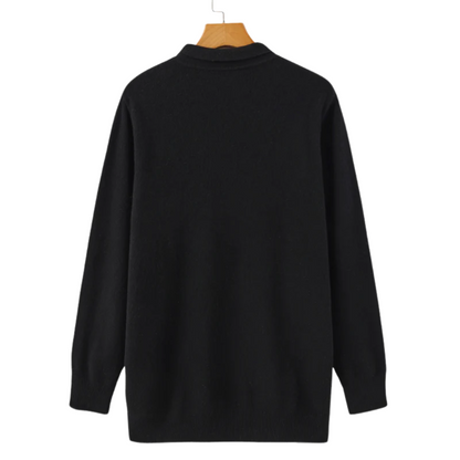Leo - 100% cashmere polo shirt