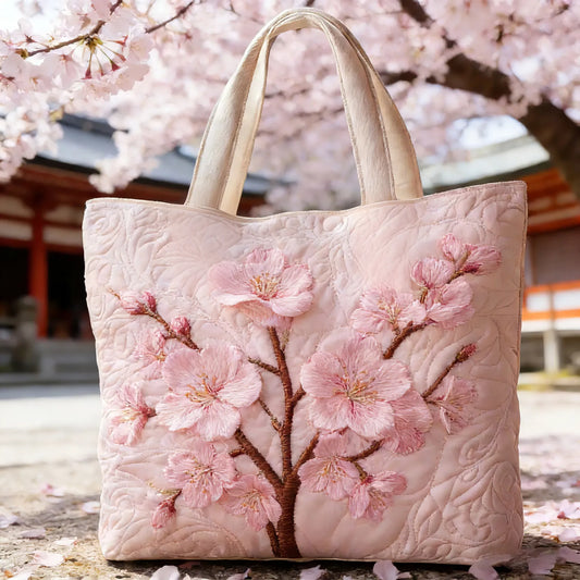 Blossom Serenity™ | Handmade Quilted Tote