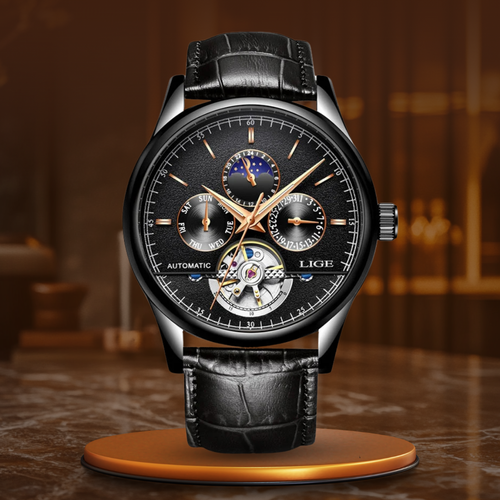 Nathaniel™ | Automatic Mechanical Tourbillon Watch