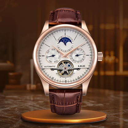 Nathaniel™ | Automatic Mechanical Tourbillon Watch