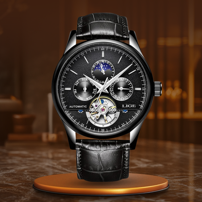 Nathaniel™ | Automatic Mechanical Tourbillon Watch