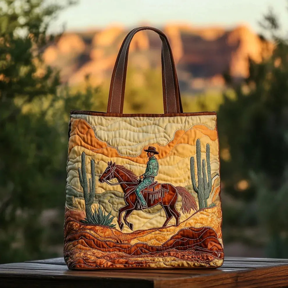 Desert Rider™ | Handmade Quilted Tote
