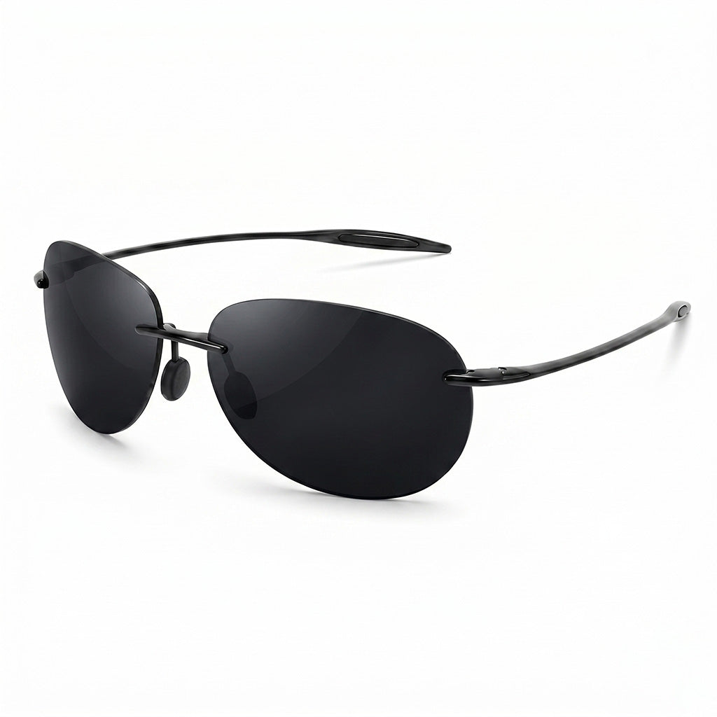 SkyLite™ | Rimless Polarized Aviator Sunglasses