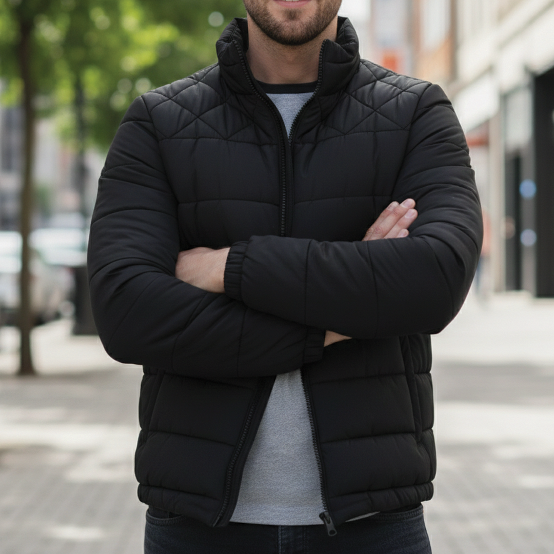 Milo | Herren Wasserabweisende Daunenjacke — Winter Puffer in 4 Farben S–3XL | Westmere