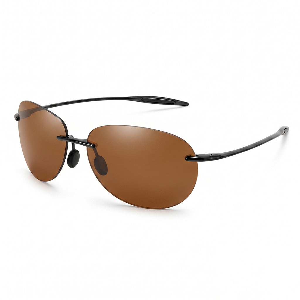 SkyLite™ | Rimless Polarized Aviator Sunglasses