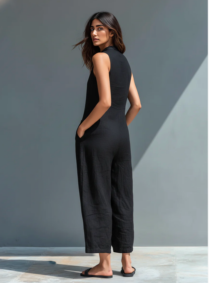 Frian™ | Sleeveless Minimalist Jumpsuit