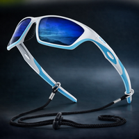 White and Sky Blue/Blue