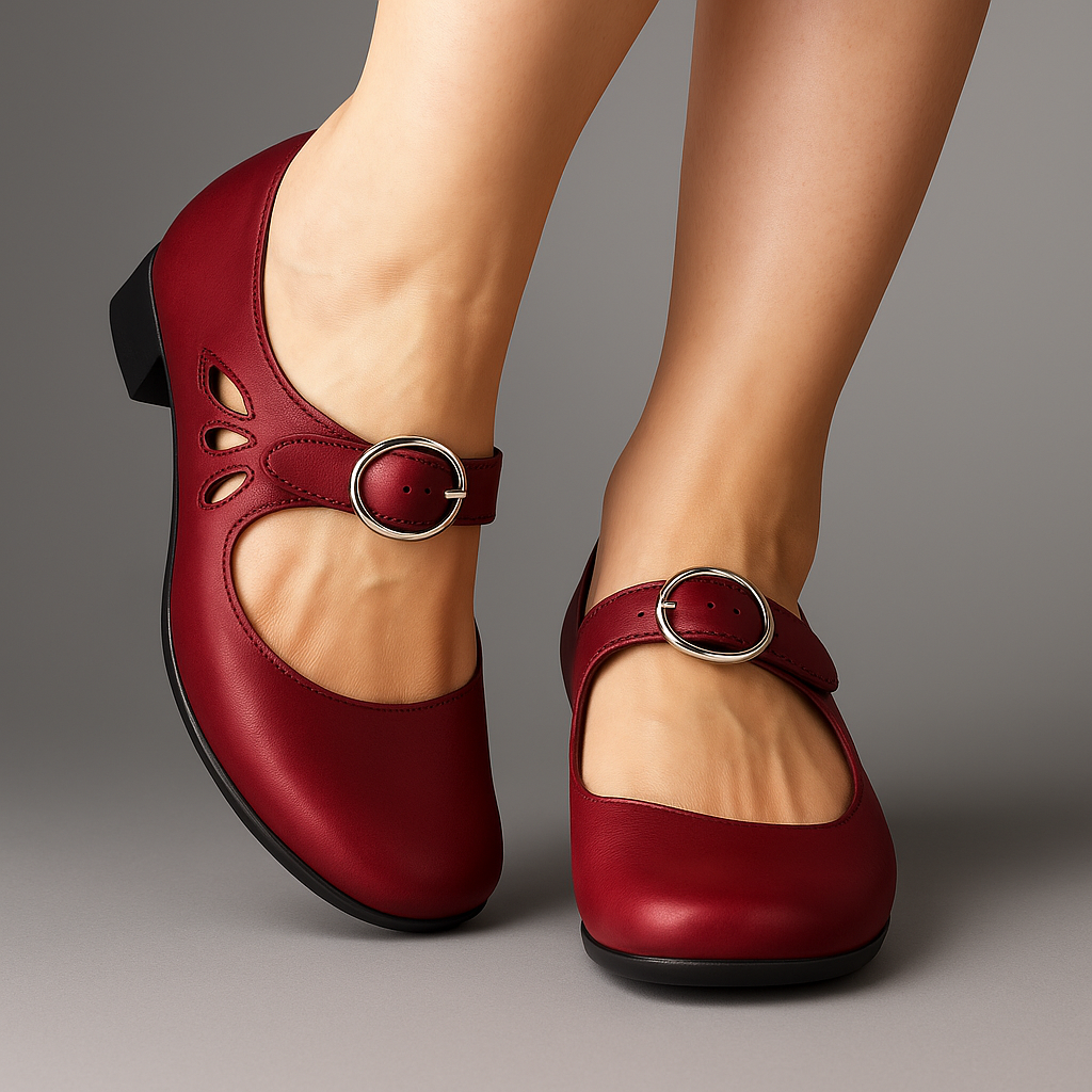 Denisa™ | Orthopedic Leather Sandals