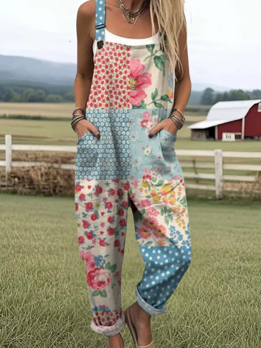 Raylee™ | Floral Print Jumpsuit