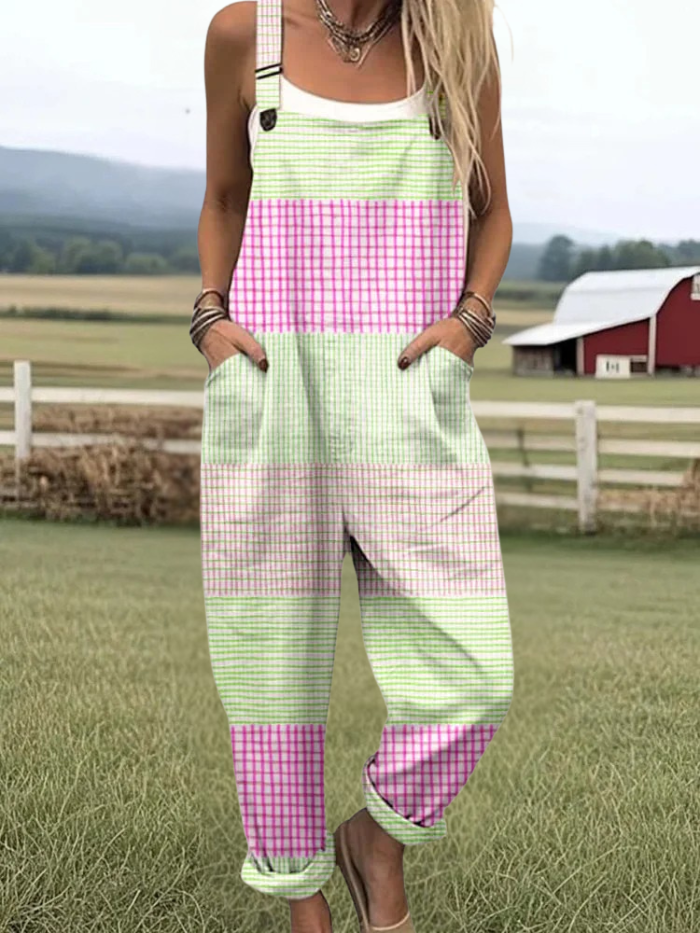 Willa™ | Geometric Lines Jumpsuit