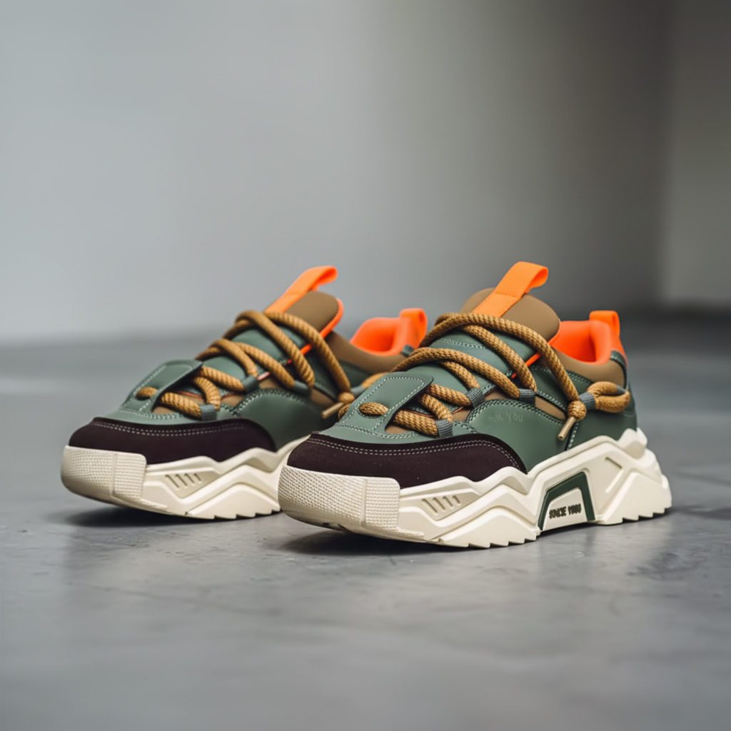 Roland - Leather Low-Top Sneakers
