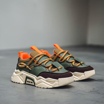Roland - Leather Low-Top Sneakers