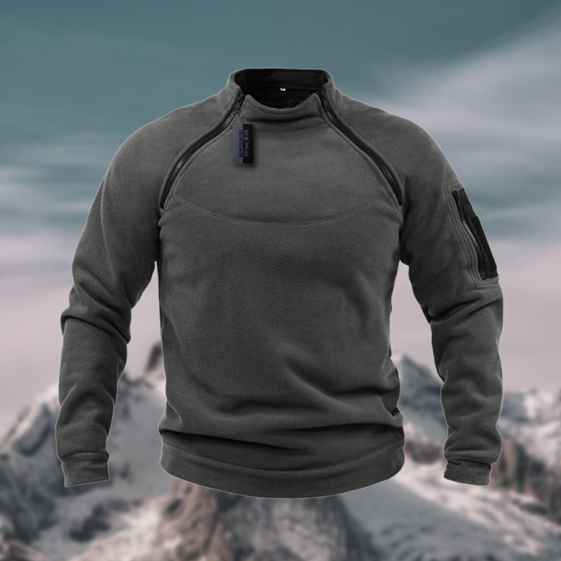Friedrich | Herren Frühling Viertelzip Pullover — Stehkragen Leichter Strick in 5 Farben | Westmere