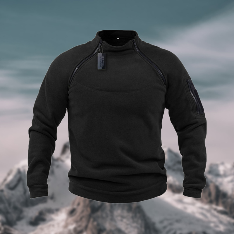 Friedrich | Herren Frühling Viertelzip Pullover — Stehkragen Leichter Strick in 5 Farben | Westmere