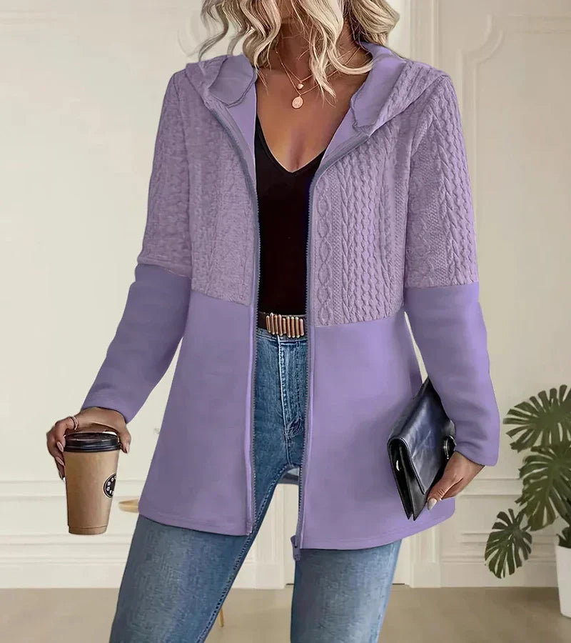 Women's Zip-Up Hoodie, Full-Length Zipper | Soft Breathable Design, Relaxed Layering Fit | 4 Colorways | S–5XL