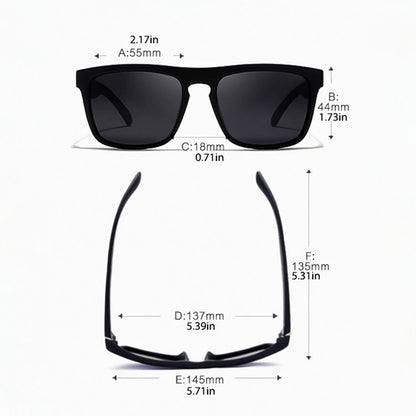 RX256 Classic Polarized Sunglasses | UV400 TR90