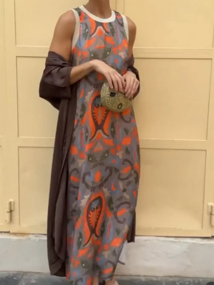 Delly™ | Boho Chic Two-Piece Dress