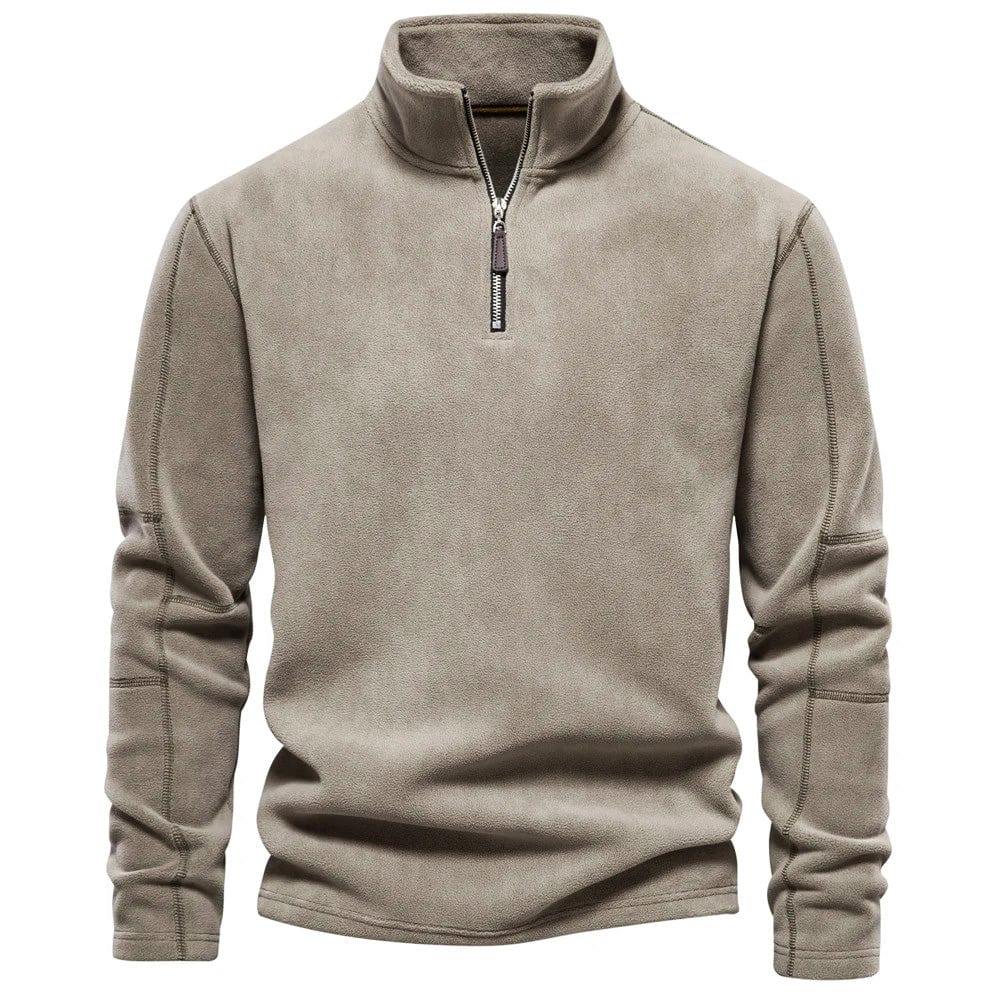 Bruno | Herren Sweatshirt mit Viertelreißverschluss — Klassisches Design in 5 Farben | Westmere