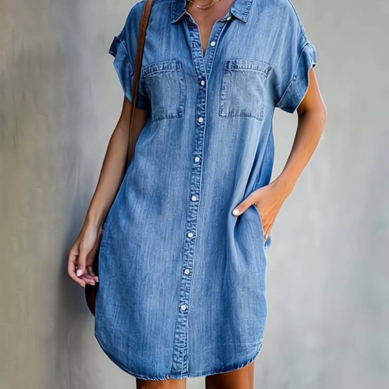 Beau™ | Button-Down Shirt Dress