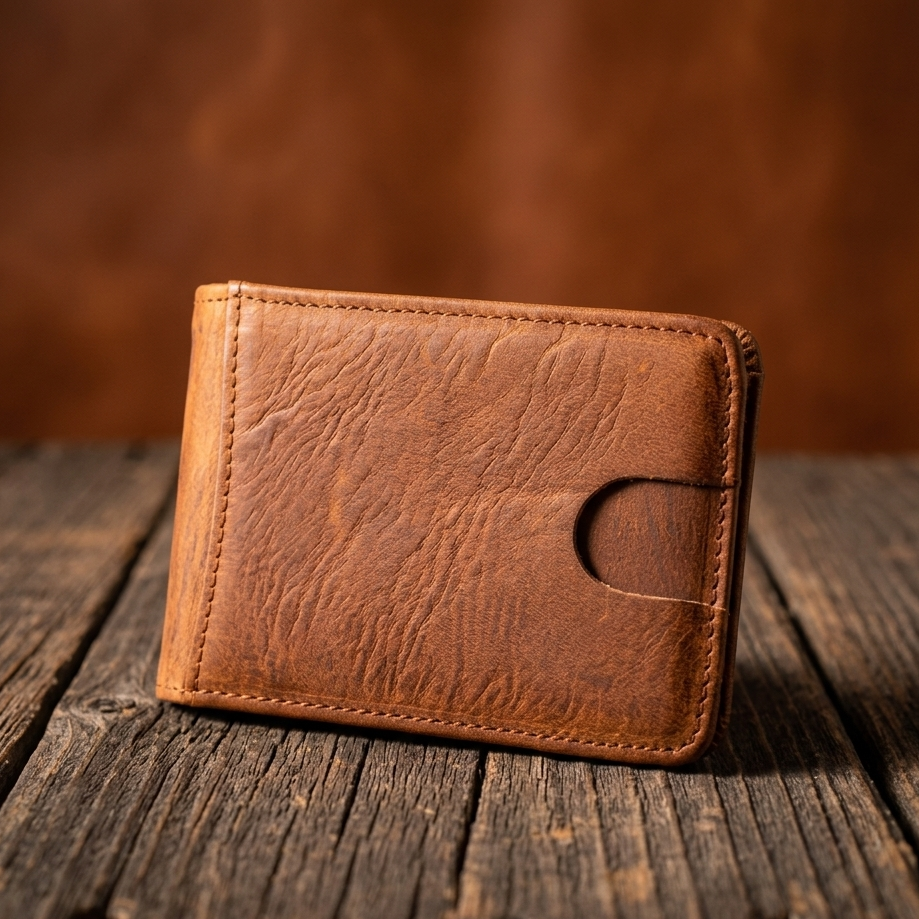 Leon™ | Compact Leather Wallet With ID Window
