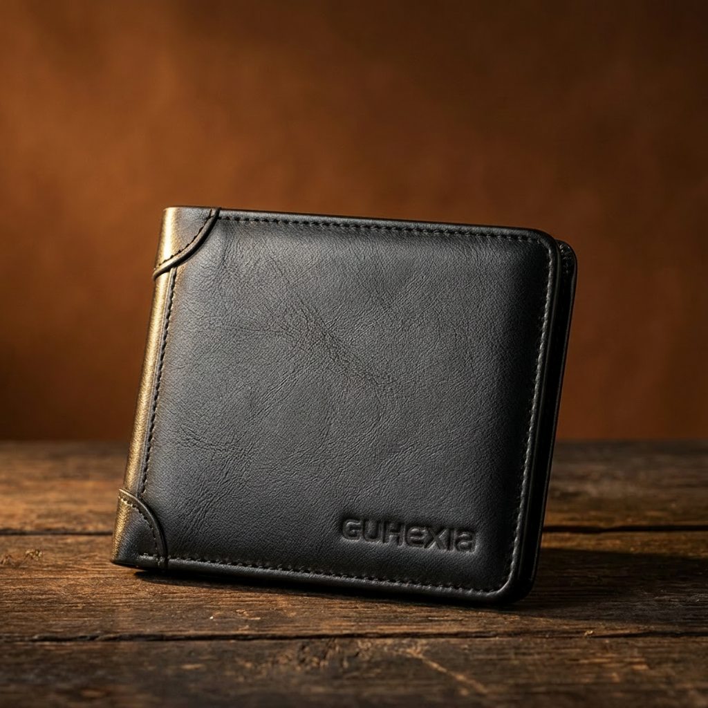 Kieran™ | Minimalist Leather Wallet With Card Slots
