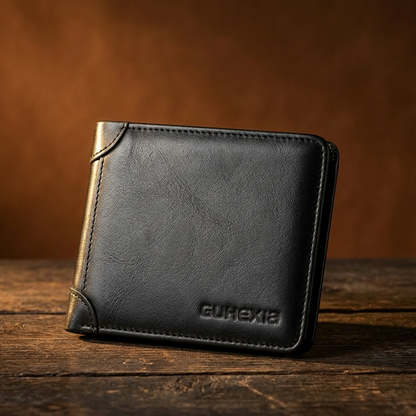 Kieran™ | Minimalist Leather Wallet With Card Slots