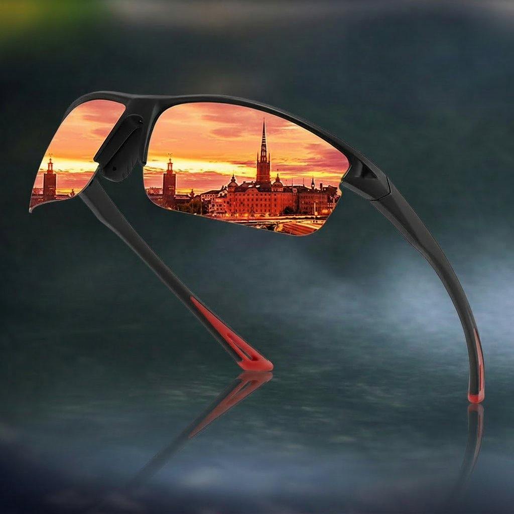 EdgeCore™ – Polarized Half-Frame Sports Sunglasses