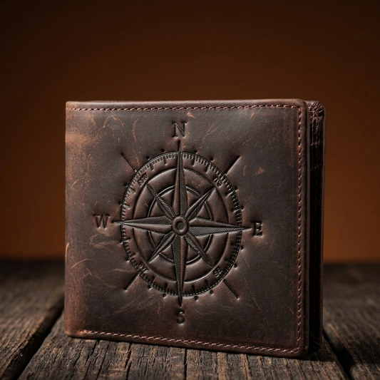 Irving™ | Crazy Horse Leather Men's Wallet – RFID Blocking Bill Holder