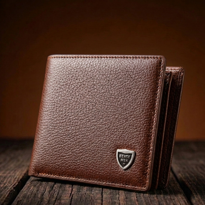 Kairo™ | Men’s PU Leather Wallet – Slim Multi-Card Design