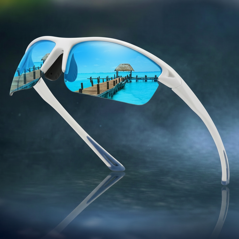 EdgeCore™ – Polarized Half-Frame Sports Sunglasses
